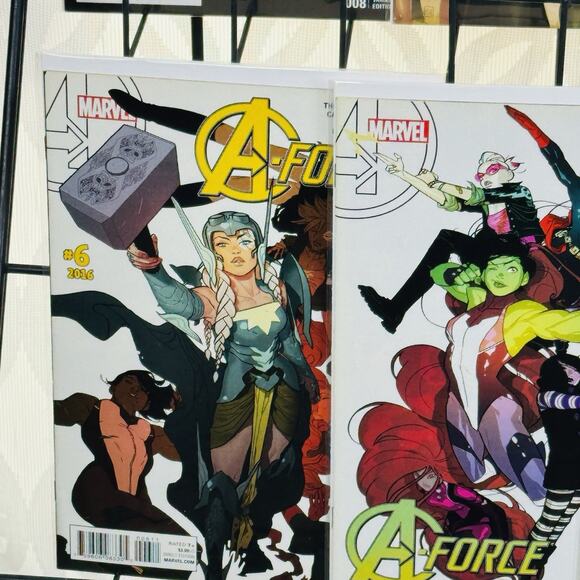 A-Force 1-10 & Variants 8-9 Lot Rahzzah Ft Shuri Variant - Picture 8 of 8